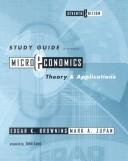 Cover for Microeconomics, Study Guide