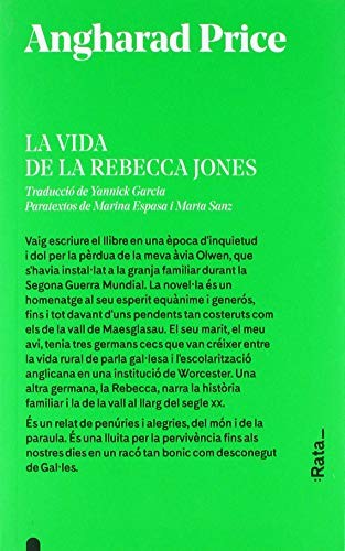 Cover for La vida de la Rebecca Jones