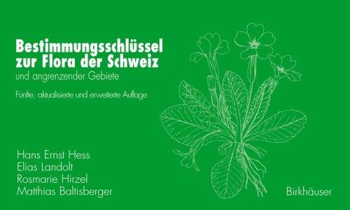 Cover for Bestimmungsschlüssel zur Flora der Schweiz und angrenzender Gebiete