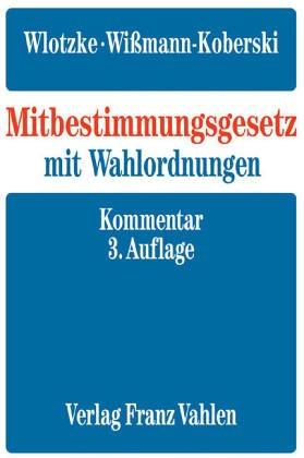 Cover for Mitbestimmungsgesetz