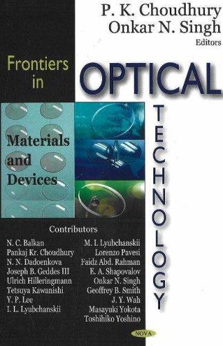 Cover for Frontiers in Optical Technology