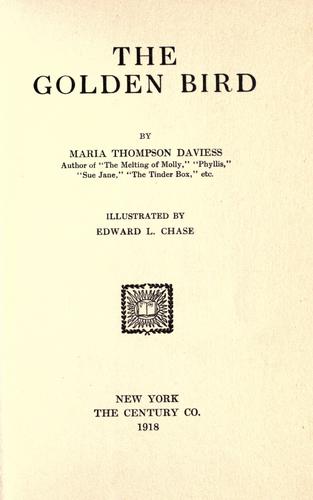 Cover for The golden bird