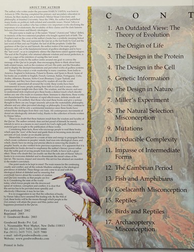 Cover for Tell me about the creation