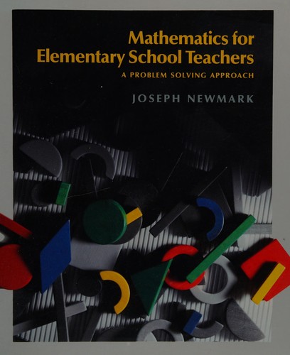 Cover for Mathematics for elementary school teachers