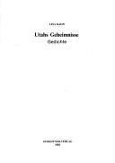 Cover for Utahs Geheimnisse