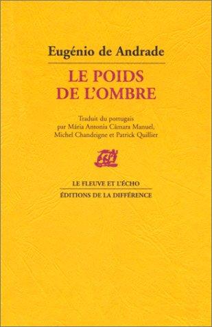 Cover for Le poids de l'ombre