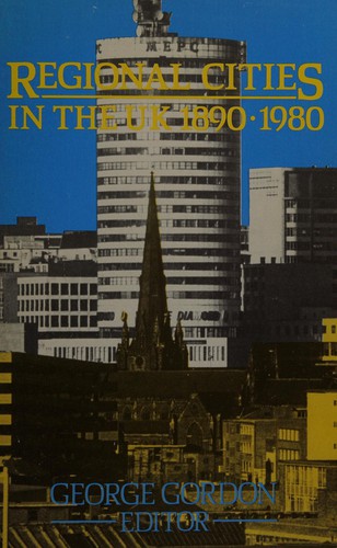 Cover for Regional cities in the U.K. 1890-1980