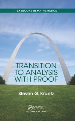 Cover for Transition to Analysis with Proof