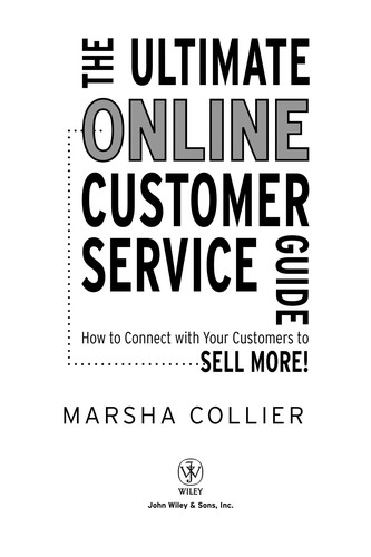 Cover for The ultimate online customer service guide