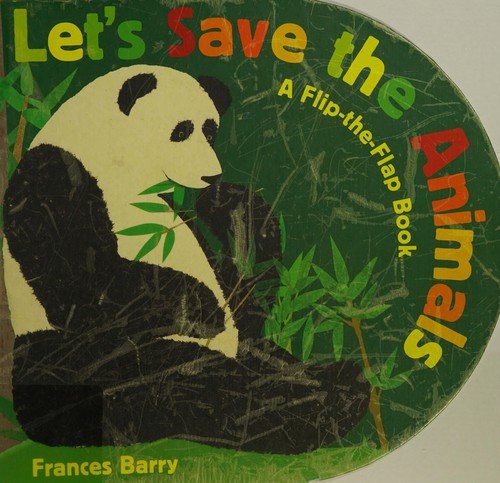 Cover for Let's save the animals