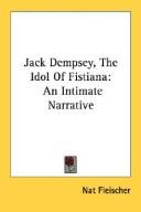Cover for Jack Dempsey, The Idol Of Fistiana
