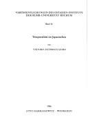 Cover for Temporalität im Japanischen