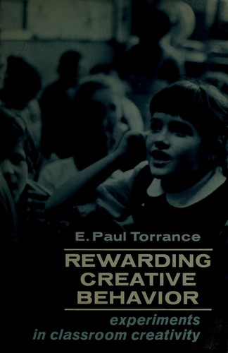 Cover for Rewarding creative behavior