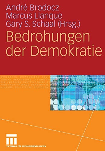 Cover for Bedrohungen der Demokratie