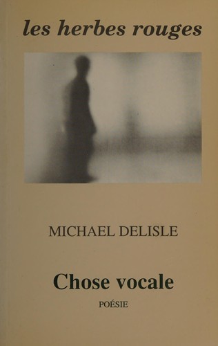 Cover for Chose vocale