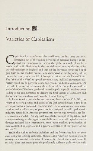 Cover for Tropical capitalism