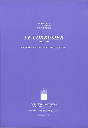 Cover for Le Corbusier 1887/1965