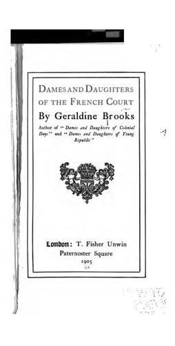 Cover for Dames and Daughters of the French Court