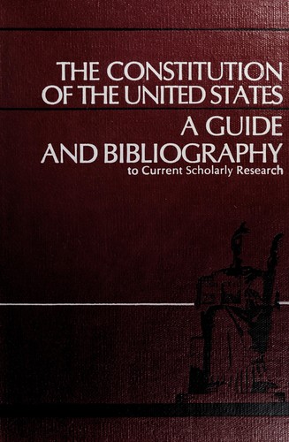 Cover for The Constitution of the United States