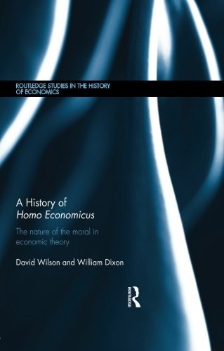 Cover for A History of Homo Economicus