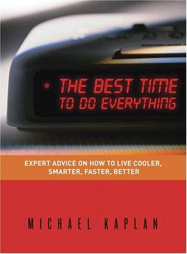Cover for The Best Time to Do Everything