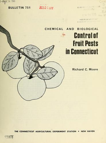 Cover for Chemical and biological control of fruit pests in Connecticut
