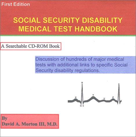 Cover for Social Security Disability Medical Test Handbook