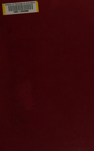 Cover for The Harvard Divinity School