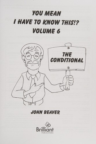 Cover for CONDITIONAL