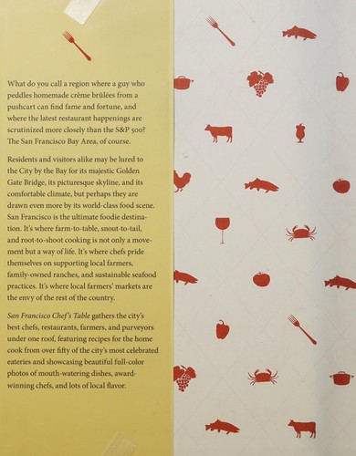 Cover for San Francisco chef's table