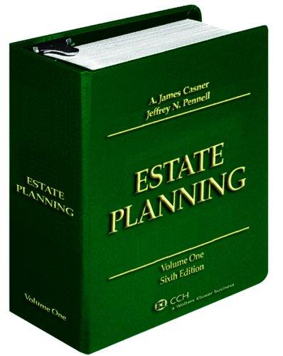 Cover for Estate Planning