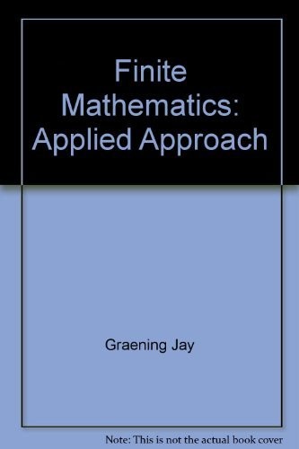 Cover for Finite Mathematics