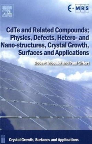 Cover for CdTe and related compounds