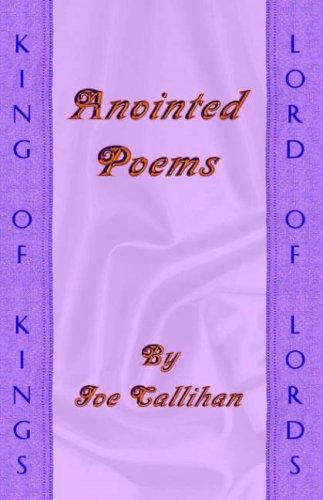 Cover for Anointed Poems