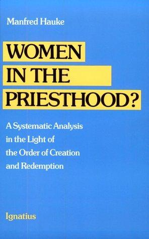 Cover for Women in the priesthood?