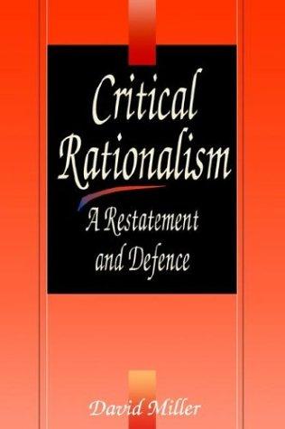 Cover for Critical rationalism