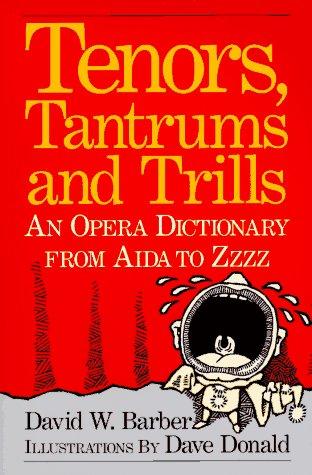 Cover for Tenors, Tantrums and Trills