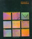 Cover for Multivariable calculus, linear algebra, and differential equations