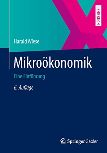 Cover for Mikroökonomik