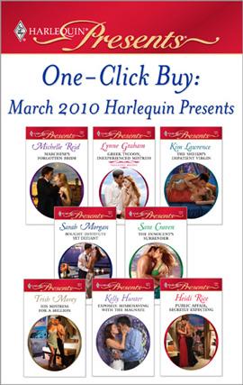 Cover for One-Click Buy: March 2010 Harlequin Presents
