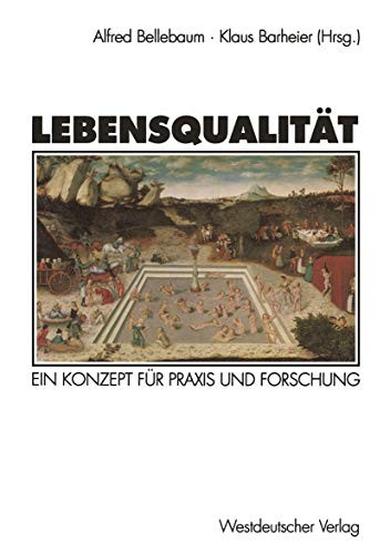 Cover for Lebensqualität
