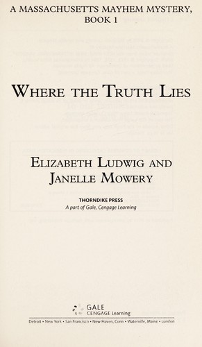Cover for Where the truth lies