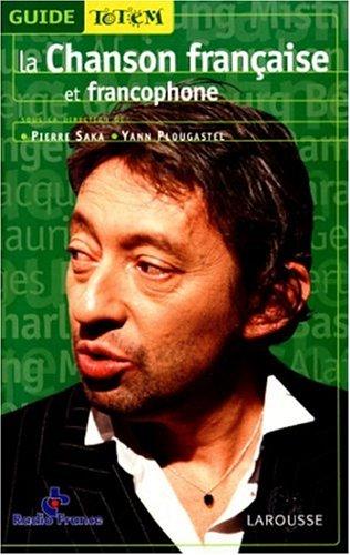 Cover for La chanson française et francophone
