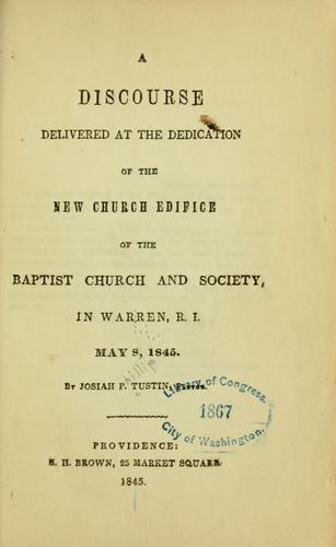 Cover for The history of Warren, R.I., from the earliest times
