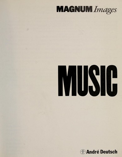 Cover for Music.