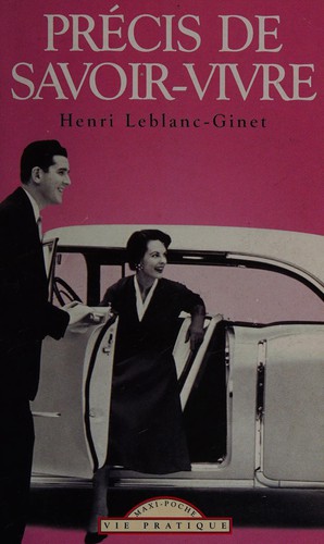 Cover for Précis de savoir-vivre