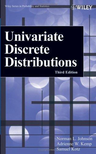 Cover for Univariate discrete distributions.