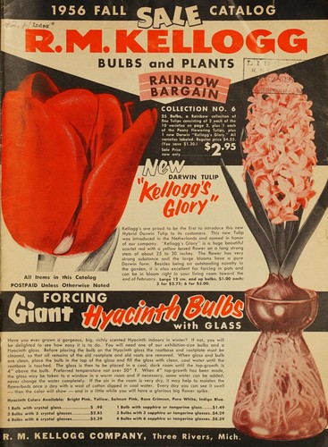 Cover for 1956 fall sale catalog