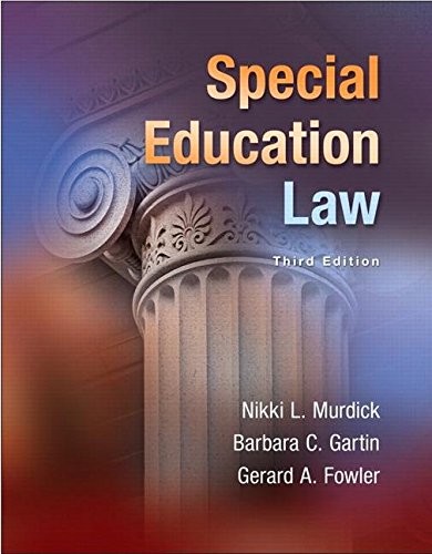 Cover for Special Education Law, Loose-Leaf Version