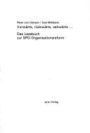 Cover for Vorwärts, rückwärts, seitwärts--